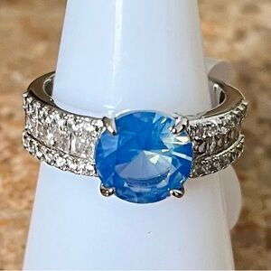 Bomb Party RBP8633 Obsessed By You Blue Moonstone Ring